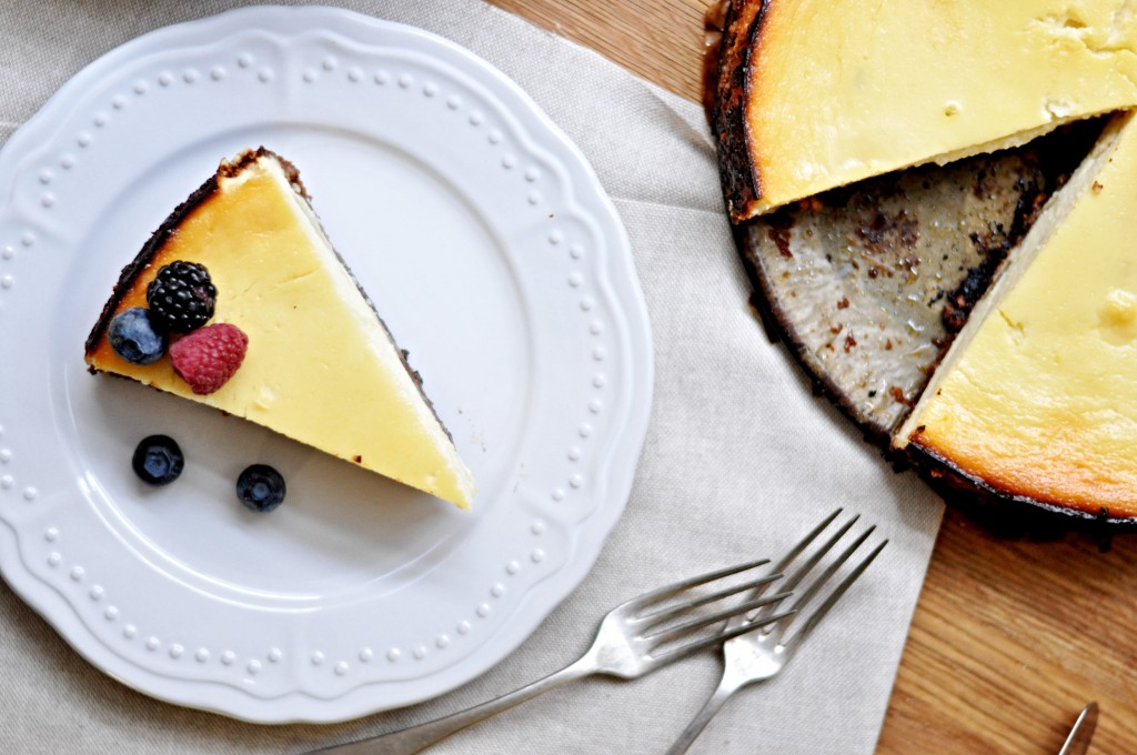 Hruškový cheesecake