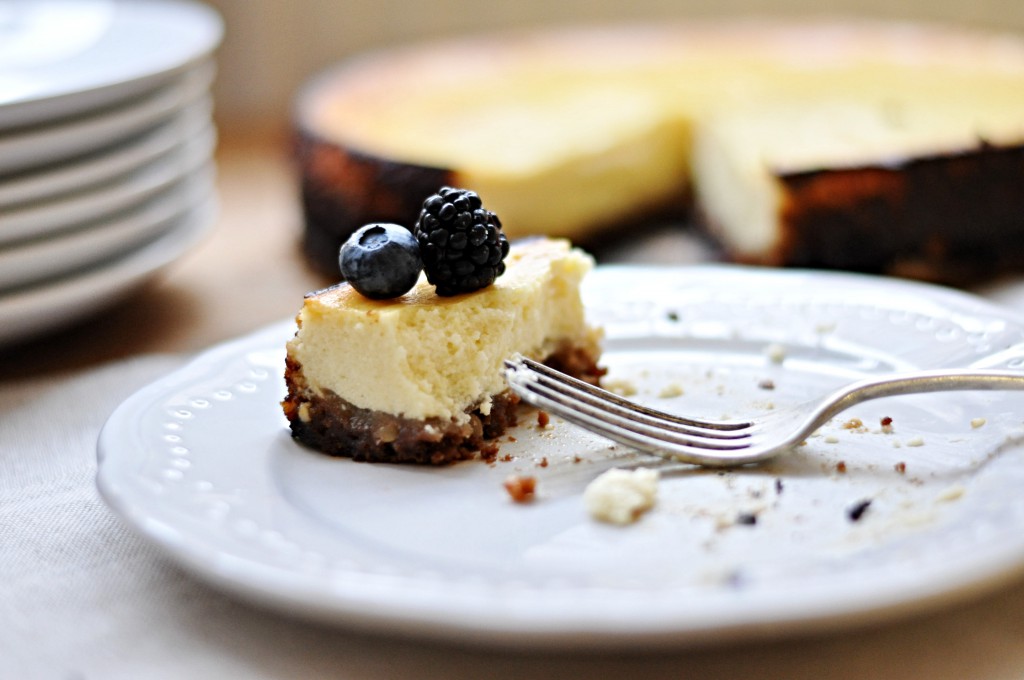 Hruškový cheesecake