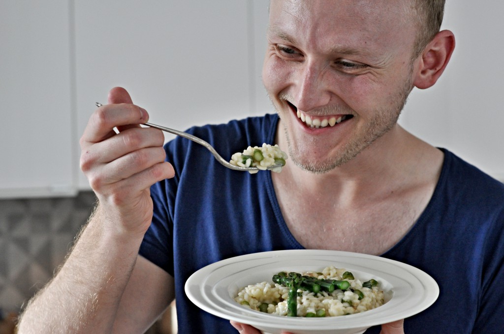 Chřestové risotto