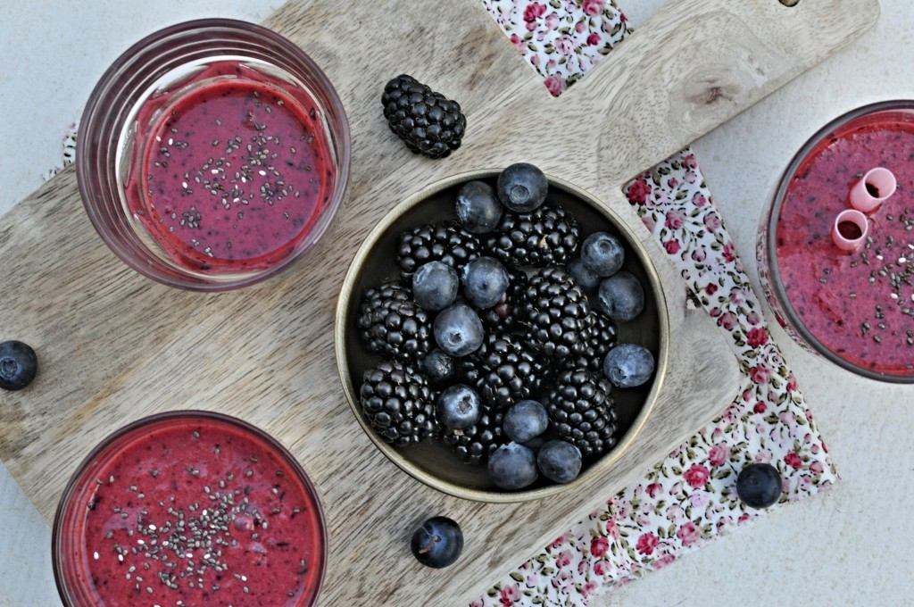 Borůvkové smoothie